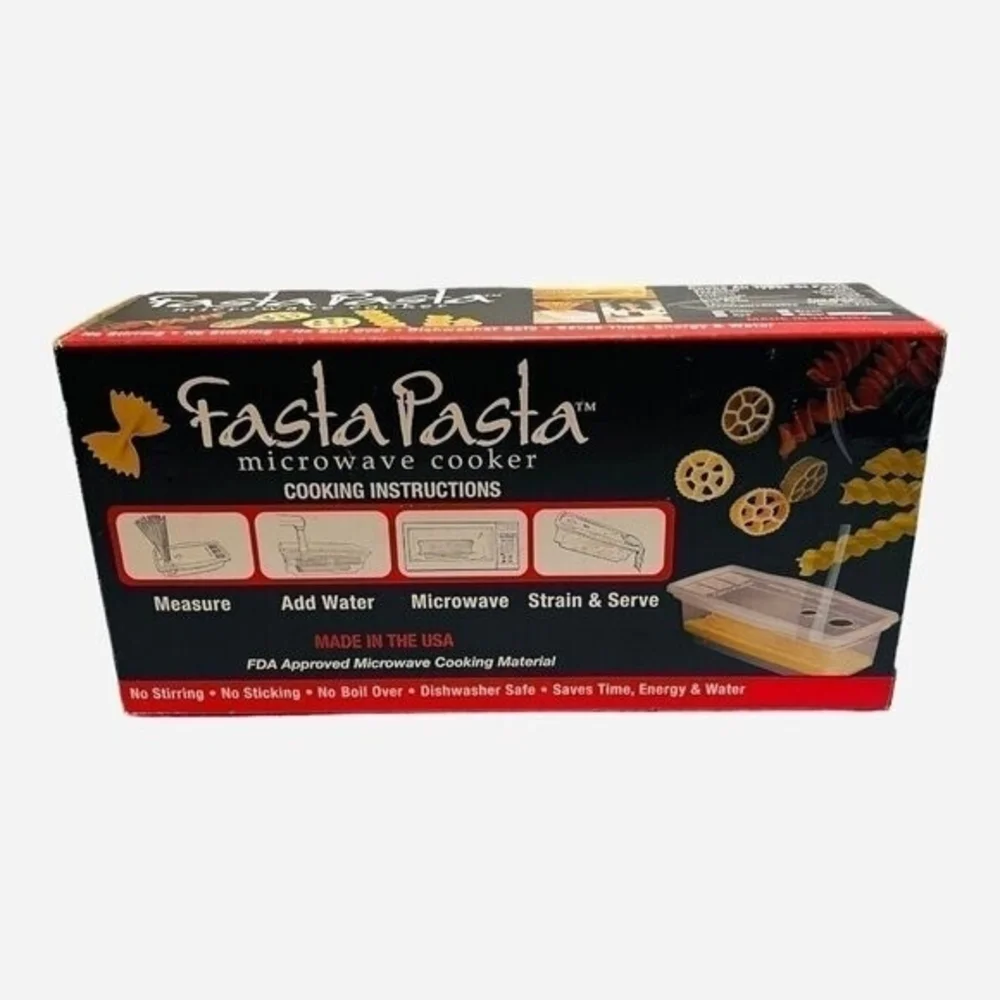 Vintage Fasta Pasta Microwave Pasta Cooker 12